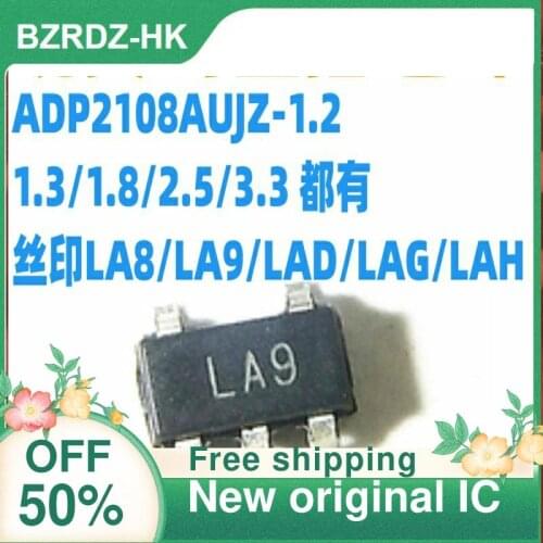 5PCS/lot ADP2108AUJZ-1.2/1.3/1.8/2.5/3.3 LA8/LA9/LAD/LAG/LAH New original IC
