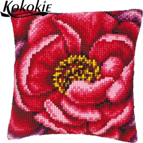 Diy accessories for throw pillow cushion mat fabric cross stitch set 3d mat sets handmade 3d Embroidery yarn Needlework kits