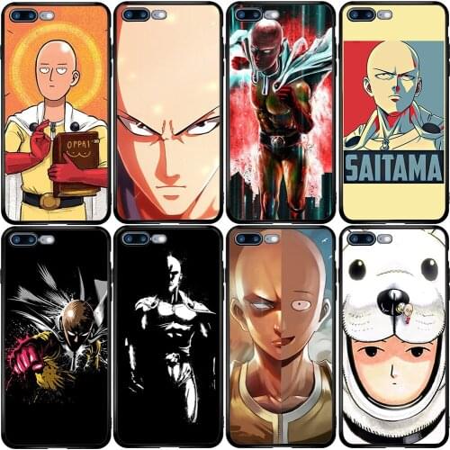 Cover Case for Xiaomi Redmi Note 10 9 9S 9A 8 8T 7 6 7A 6A 5A 5 A1 A2 A3 Pro Max Plus One Punch Man Saitama