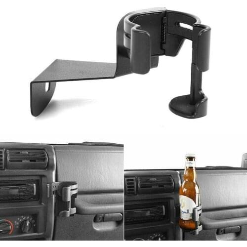 Mobile Phone Holder 97-07 TJ Water Cup Holder Mobile Phone Holder Suitable for Jeep Wrangler Tj Rotating Windshield Car Holder