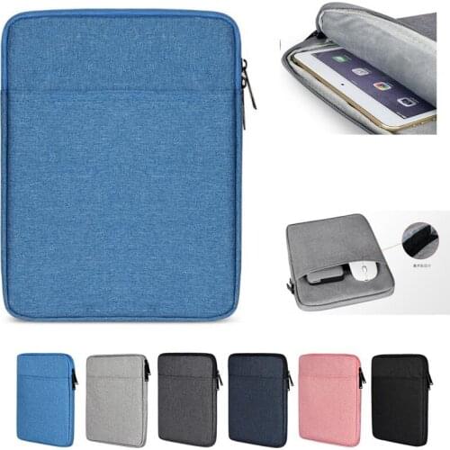 Gligle Sleeve bag pouch for iPad Mini 1 2 3 4 5 7.9 inch Tablet cases +Led+touch pen for gift Free shipping