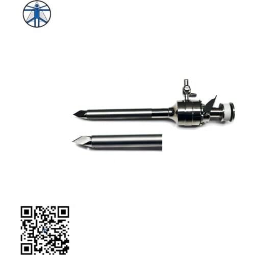 Medical reusable trocar laparoscopic trocars 5.5/10.5mm with multifunctional valve