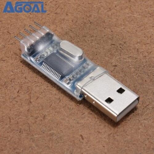 5Pcs/lot USB To RS232 TTL PL2303HX Auto Converter Module Converter Adapter support WIN7 Free Shipping