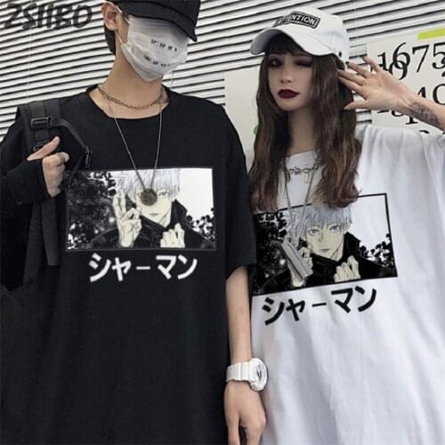 Mens Summer Short Sleeve T-Shirt Cartoon Style Casual Street Personality Eye-Catching Comfortable And Sweat Absorbing