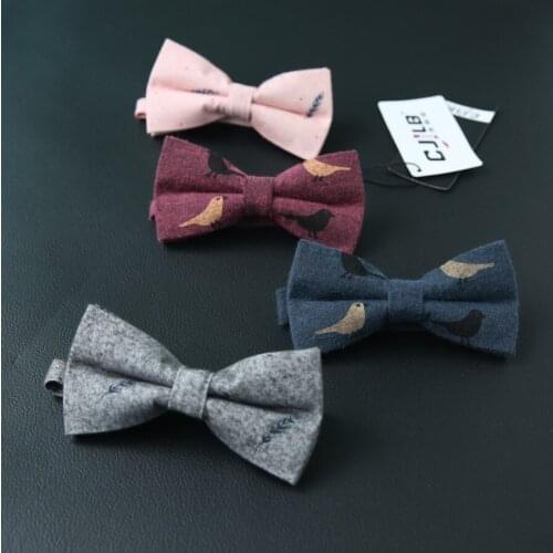 Mens Adjustable Formal Cotton Vintage Animal Print Bow Tie Butterfly Bowtie Tuxedo Bows Groom Prom Party Accessories Gift 10pcs