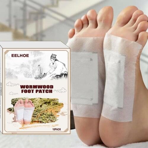 Original Detox Foot Slimming Cleansing Herbal Body Patches Artemisia Argyi Pads Toxins Feet Health Adhesive Pad Weight Loss