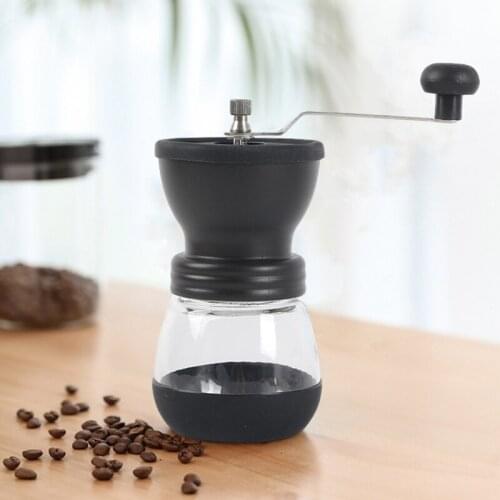 Manual Coffee Bean Grinder Hand Crank Mill Tool Handheld Detachable Portable Coffee Grinding Machine Travel Camping