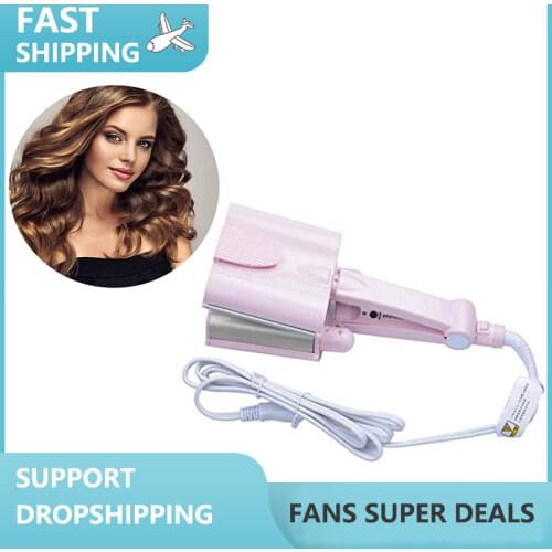 Professional Salon Hair Curler Irons Wave Curling Iron Ceramic Hair Curler Deep Wavy Curler Iron