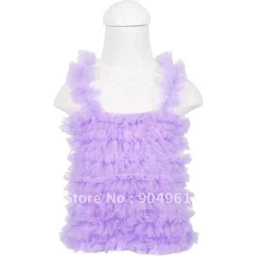 Girls ruffle tops light purple color girls petti tops with ruffle girls tops
