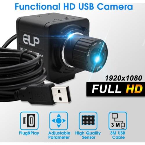 Webcam 4K CMOS Sony IMX415 USB Camera for PC Computer Mac Laptop Desktop YouTube Skype Win10