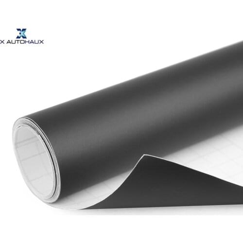 X AUTOHAUX 152cm*30cm/60cm Red Black White Matte Bubble Free Self Adhesive Car Body Vinyl Film Wrap Decoration Sticker