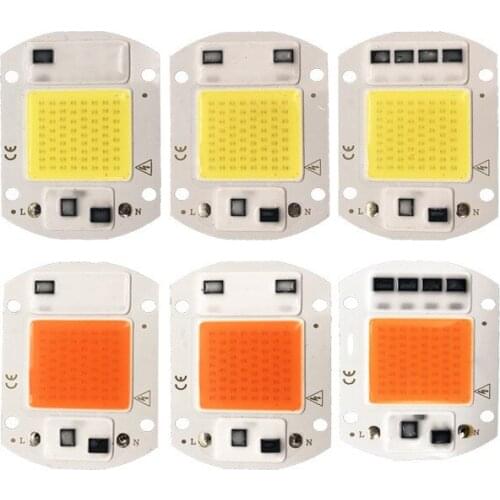 1PC LED Grow COB Chip Phyto Lamp Full Spectrum AC220V 20W For Indoor Plant Seedling Grow and Flower Growth Fast Delivery