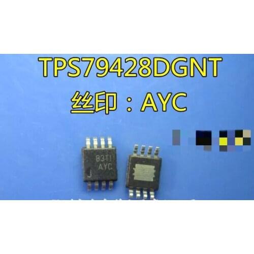 10-20PCS/ TPS79428DGNT TPS79428 AYC MSOP8 NEW