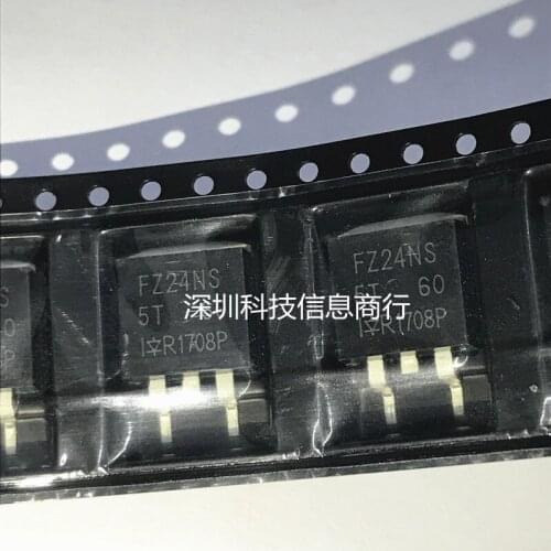 10PCS/LOT IRFZ24NS FZ24NS TO-263 55V 17A SMD Triode