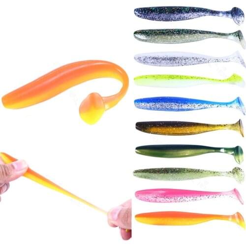 10pcs/bag Fishing Lure Bait Soft Lures 50mm 70mm 90mm Wobblers Carp Fishing Lures Silicone Artificial Bait Simulation Fish