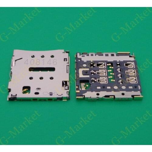 2-50pcs/lot Sim Card Slot connector socket For Gionee ELIFE E7 IUNI U2 S5.1 GN9005 S5.5 GN9000 E7T sim slot