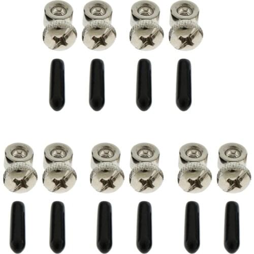 5 Sets Spare Speed Jump Rope Screws End Caps for Speed Cable Jump Skipping Ropes Cord End Caps Parts Cables Accessories Parts