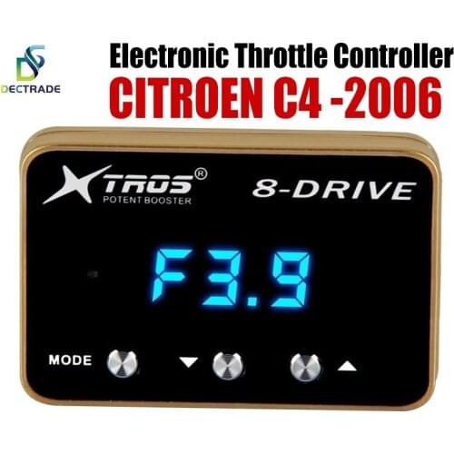 DECTRADE Car Electronic Throttle Controller Racing Accelerator Potent Booster For Citroen C4 -2006 Tuning Parts 8 Drive