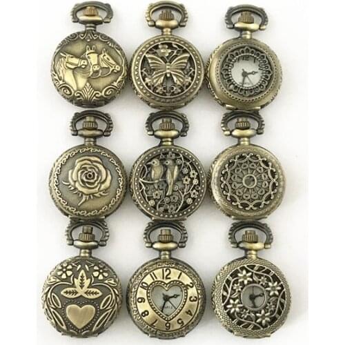 FANTASY UNIVERSE Freeshipping wholesale 20PC a lot pocket Watch necklace HRBBBB05