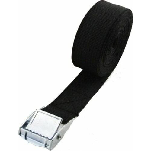 25mm*5m Auto Car Boat Fixed Strap Luggage Belt With Alloy Buckle Car Tension Rope Ratchet Tie Luggage Strap Tied