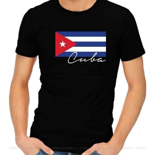 Cuba Flag Cuban Pride T-Shirt Trendy Streetwear 11 Colors Tshirt For Men Women