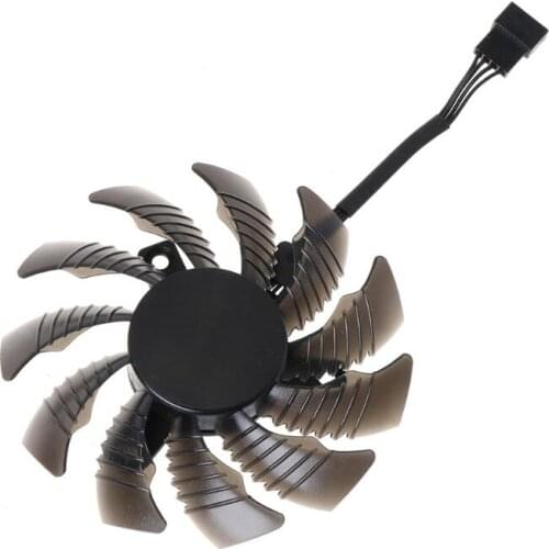 1/3PCS 75mm T128010SU 4Pin Cooling Fan Cooler Replacement for Gigabyte AORUS GTX 1060 1070 1080 G1 GTX 1070Ti 1080Ti 960 980Ti