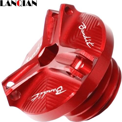 M20*2.5 Motorcycle Engine Oil Filter Cup Plug Cover Screw For Suzuki BANDIT1200/S 2001-2006 BANDIT1250/S/F 2006-2015