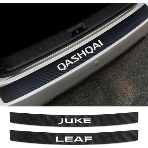 Car Decals Rear Bumper Stickers For Nissan Qashqai Juke Leaf Micra Sentra Patrol Maxima Murano Tiida Pulsar Altima Rogue Sylphy