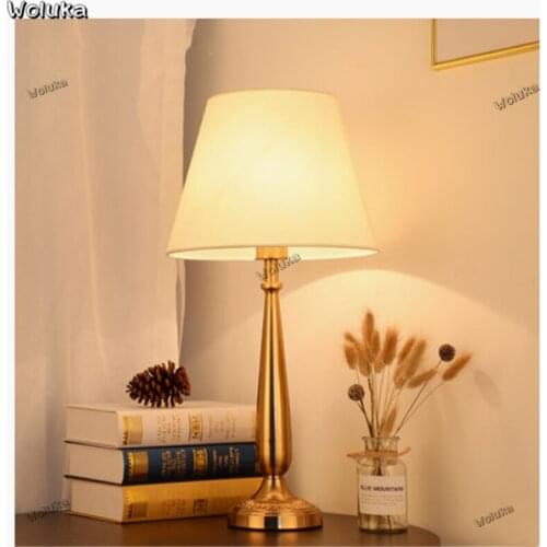 Desk lamp bedroom bedside lamp Nordic simple modern sweet sitting room household decoration desk lamp CD50 W06