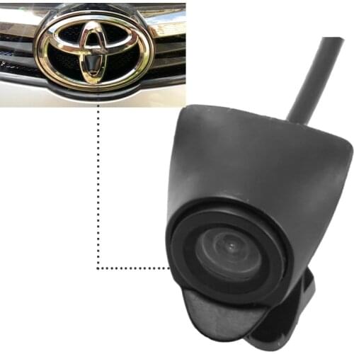 Night Vision Special Car Front View Parking Camera for Toyota Highlander Verso RAV4 Prado Logo Camera