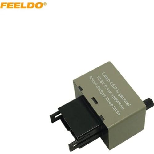 FEELDO 8Pin KT Speed Adjustable LED Flasher Relay Fix For Turn Signal #FD-5354