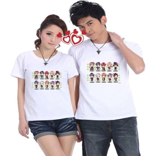 Popular Anime Diabolik Lovers Tshirt O-Neck Women Men Tshirt Summer Short Sleeve Streetwear Game Kawaii Children Tees Pullovers