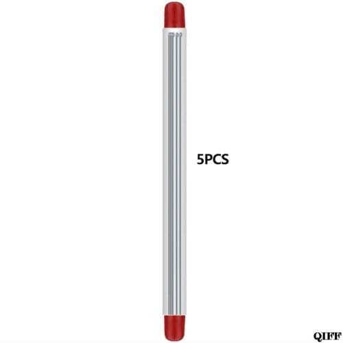 Drop Ship 5Pcs/set Metal Hollow Gas Needle Stainless Steel Fast Upper Bait Penetrate Earthworm Fishing Gear Accessories Tools