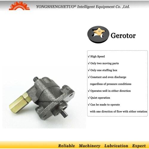 Adjustable electric lubrication trochoid pump gear oil gerotor circulation lubricator TOP-13AVB for circulating lubrication