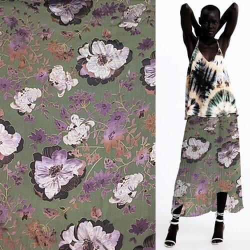 Silk burnt-out silk fabric silk blended fabric purple floral design sheer,SBO065