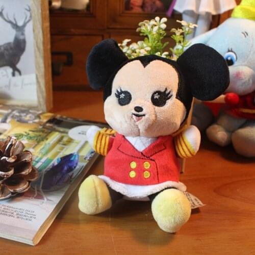 Super Cute Stars Eye Mickey&Minnie Plush Toy Doll 13cm Kawaii Kid Gift
