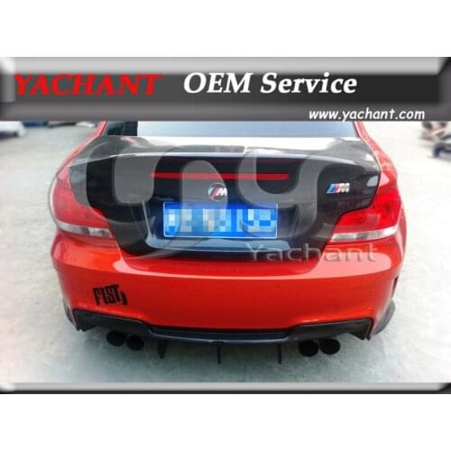 Carbon Fiber RZ 1M Raze Style Trunk Bootlid Tailgate Fit For 2010-2012 1M Coupe