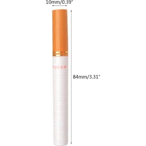 2pcs Cigarette Shaped Toothpick Storage Box Secret Stash Pill Container Pocket Holder Creative Table Decoration QX2E