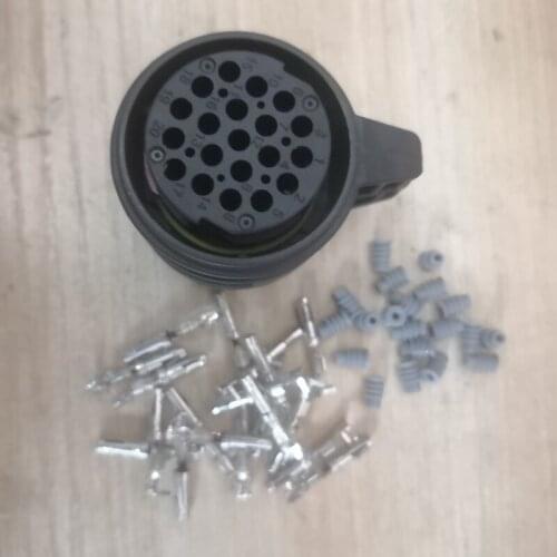 1/2/5pcs 20 Pin 20 Way 02E Automatic Transmission Valve Body 20P Controller Connector Plug With Terminal Seal For VW 1J0 927 320