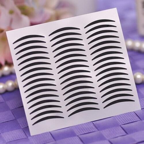 240 pcs/lot S Thick and Thin Black Stripe Makeup Eyeliner Eyelid Tape Stickers for Making Eyes Bigger with Eye Shadow SP-1004S