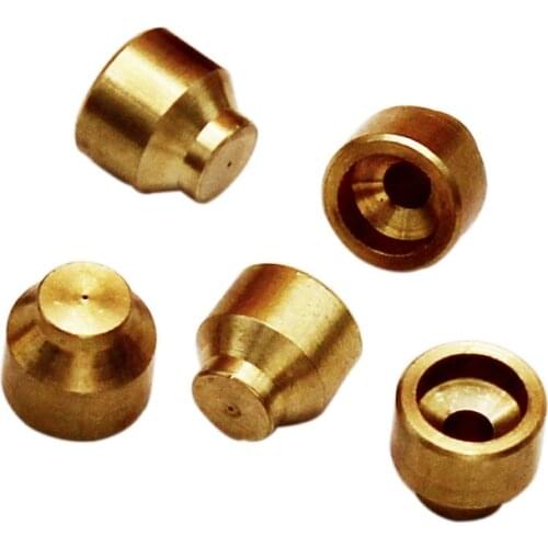 5PCS LPG Ignition Head Nozzle High Quality Brass Nozzle Aperture 0.3 mm