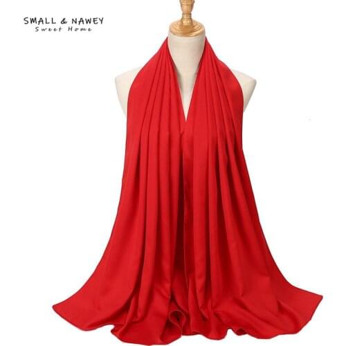 70*180CM Fashion pure color high-end simulation silk satin wrap headscarf lady scarf shawl