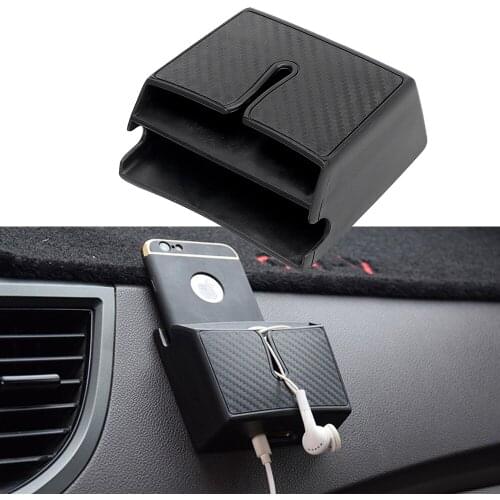Car Storage Box Stowing Tidying Car Organizer Container For Phone Charge Keys Coins Phone Holder Stand Car-Styling Auto Seat Bag
