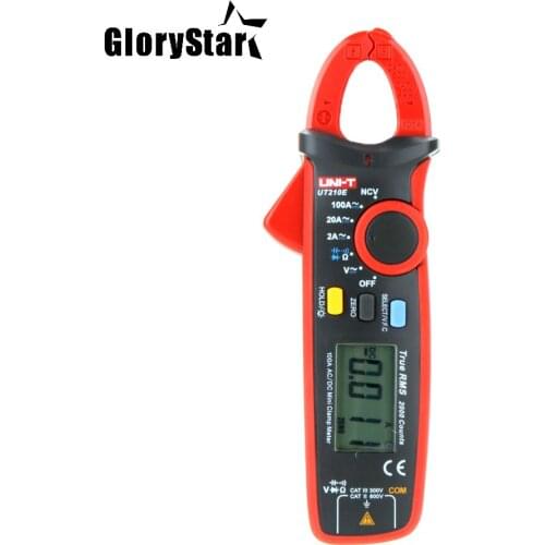 Glory Star DIGITAL UT210E 100Amp 600V AC DC CLAMP METER Multimeter True RMS VFC diode amperimertro