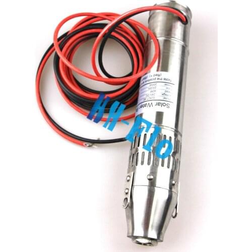 DC Brushless Solar Water Pump 24V 3m3/h 40m Head Submersible Deep Well Pump