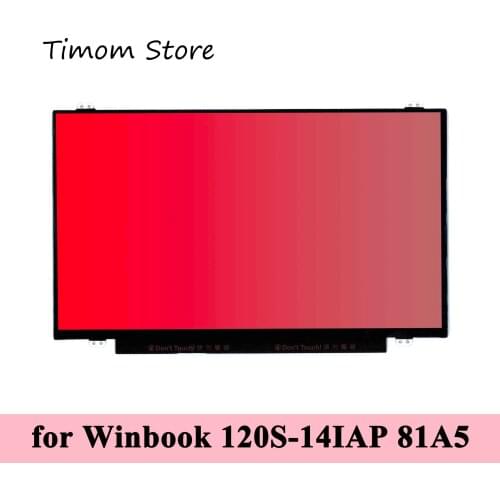 For Winbook 120S-14IAP Lenovo ideapad 81A5 HD 1366*768 to FHD 1920*1080 eDP 30pins LCD Matrix 14.0 Notebook Glossy Matte Display