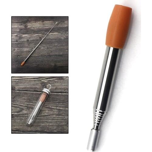 Outdoor Telescopic Pocket Bellows Survival Fire Lighting Camping Blowing Torch Survival Tool Collapsible Blowing Fire Stick