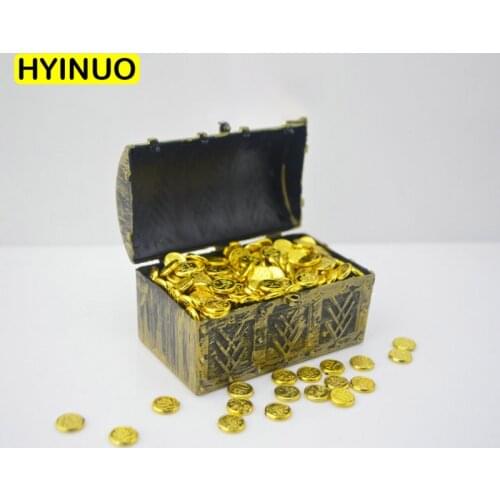 Custom 1/6 Scale Scene Accessories Jewelry Box Gold Coins Scene Sculpt Models for 12" Action Figure Body Dolls Toy