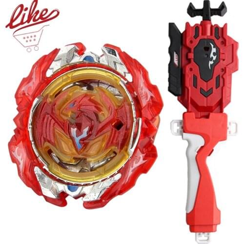Laike Burst B-117 Revive Phoenix.10.Fr B117 Spinning Top with Launcher Handle Set Toys for Children