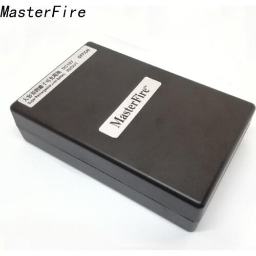 MasterFire 3set/lot DC 12V 9800mah Rechargeable Li-ion Battery Lithium-ion Batteries Pack for CCTV Camera YSN-12980